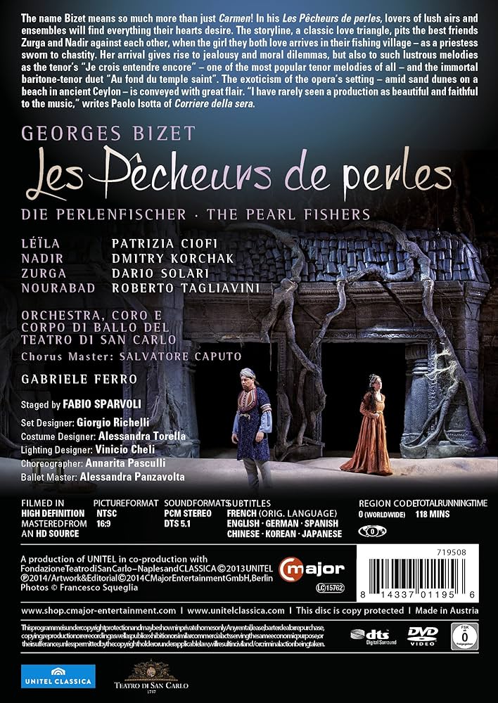 (未使用･未開封品)　Les Pecheurs De Perles [DVD] [Import] gsx453j Amazon.co.jp: Les Pecheurs De Perles: ミュージック